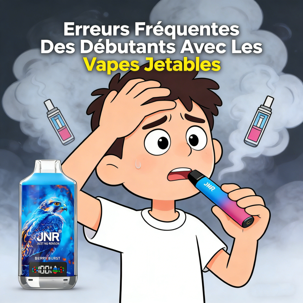 Erreurs Fréquentes Des Débutants Avec Les Vapes Jetables