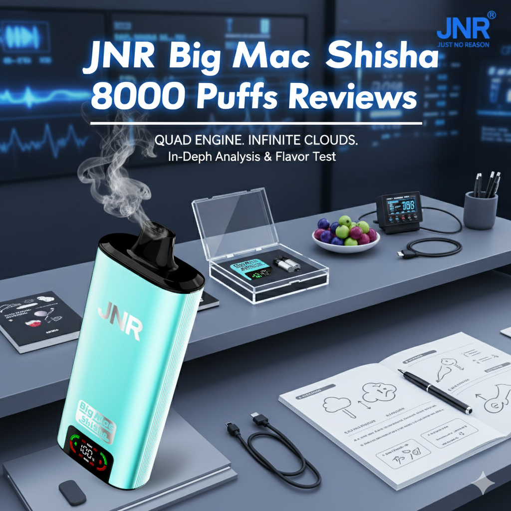JNR Big Mac Shisha 80000 Puffs Reviews