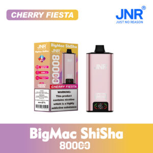 JNR Big Mac Shisha 80k Cherry Fiesta