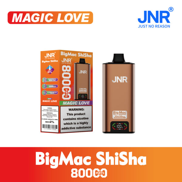 JNR Big Mac Shisha 80k Magic love