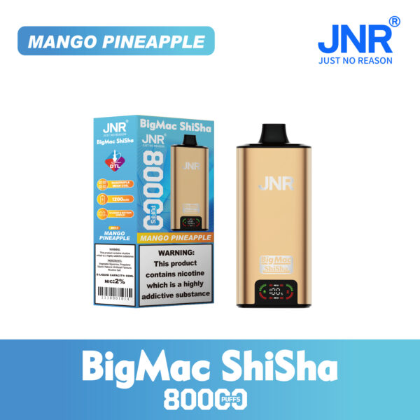 JNR Big Mac Shisha 80k Mango Ananas