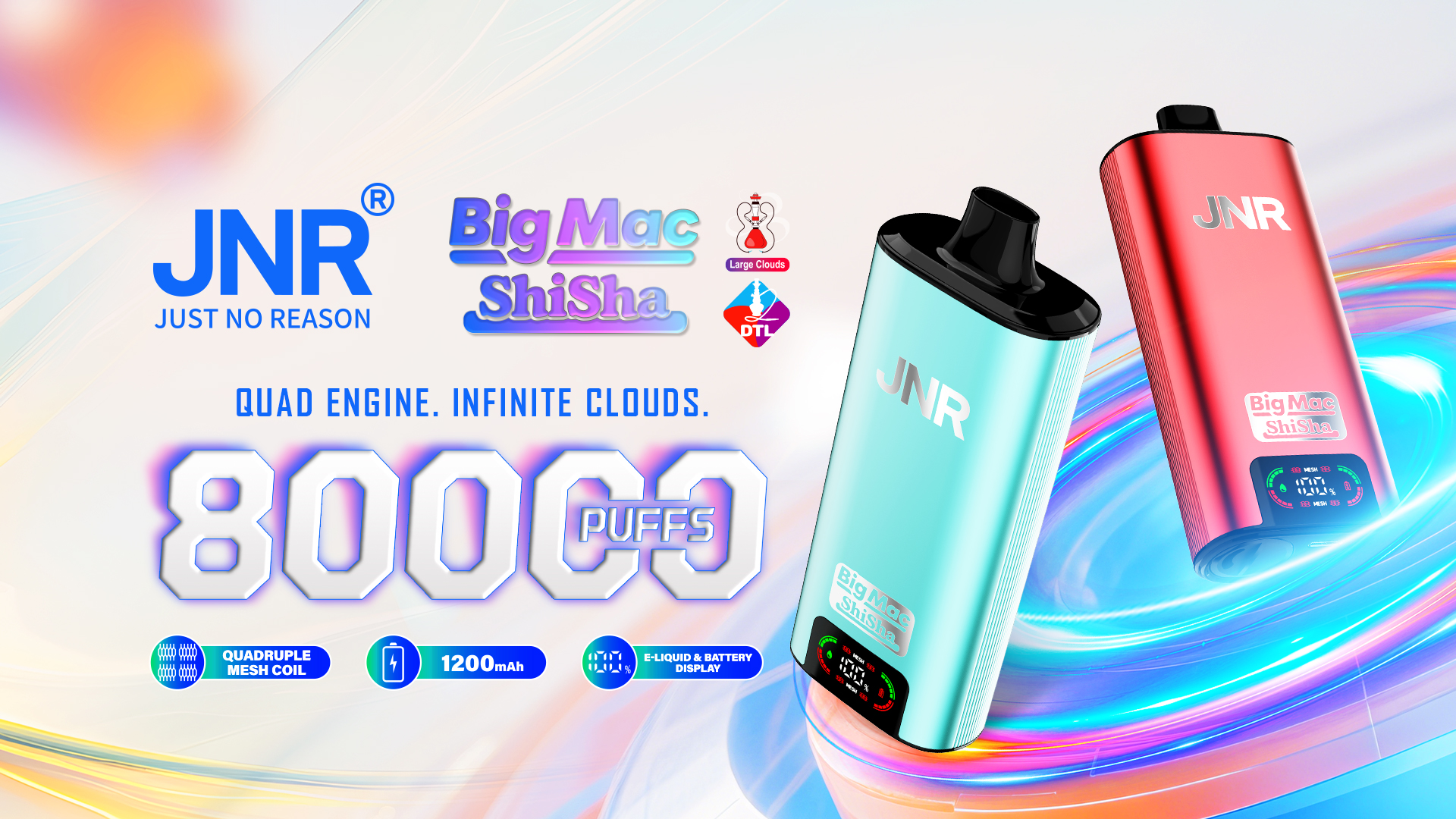 JNR Big Mac Shisha SP JNR Big Mac Shisha SP