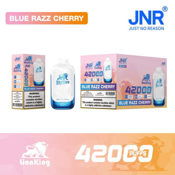JNR LionKing 42k Blue Razz Cherry JNR LionKing 42k Blue Razz Cherry