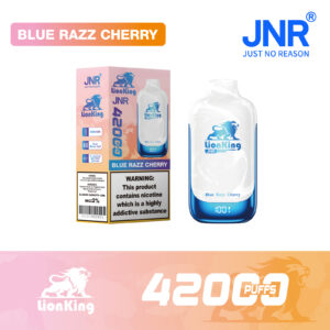 Lion King 42K JNR Vape Blue Razz Cherry