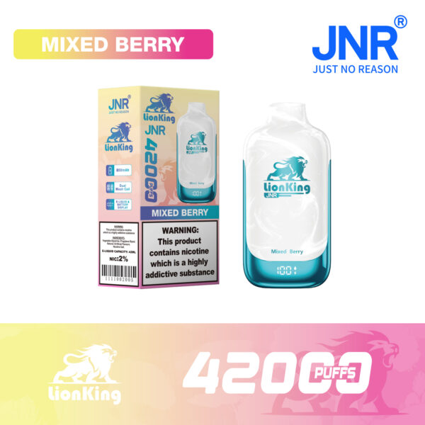 Lion King 42K JNR Vape Frutti di Bosco Misti