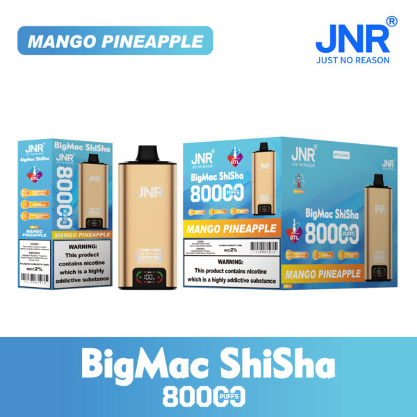 Mango Pineapple JNR Big Mac Shisha 80k