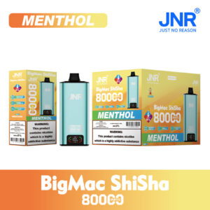 Menthol JNR Big Mac Shisha 80k