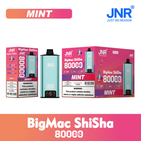 Mint JNR Big Mac Shisha 80k