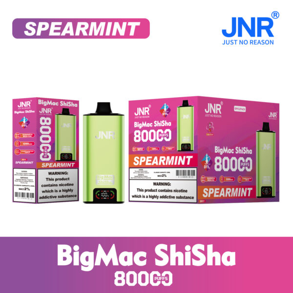 Spearmint JNR Big Mac Shisha 80k