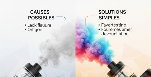 Votre Vape Manque de Saveur 1